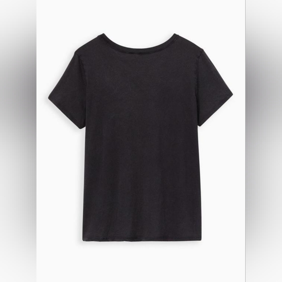 TORRID Classic Fit Crew Tee Iron Maiden Mineral Wash Black Tee Size 4 - Picture 4 of 12